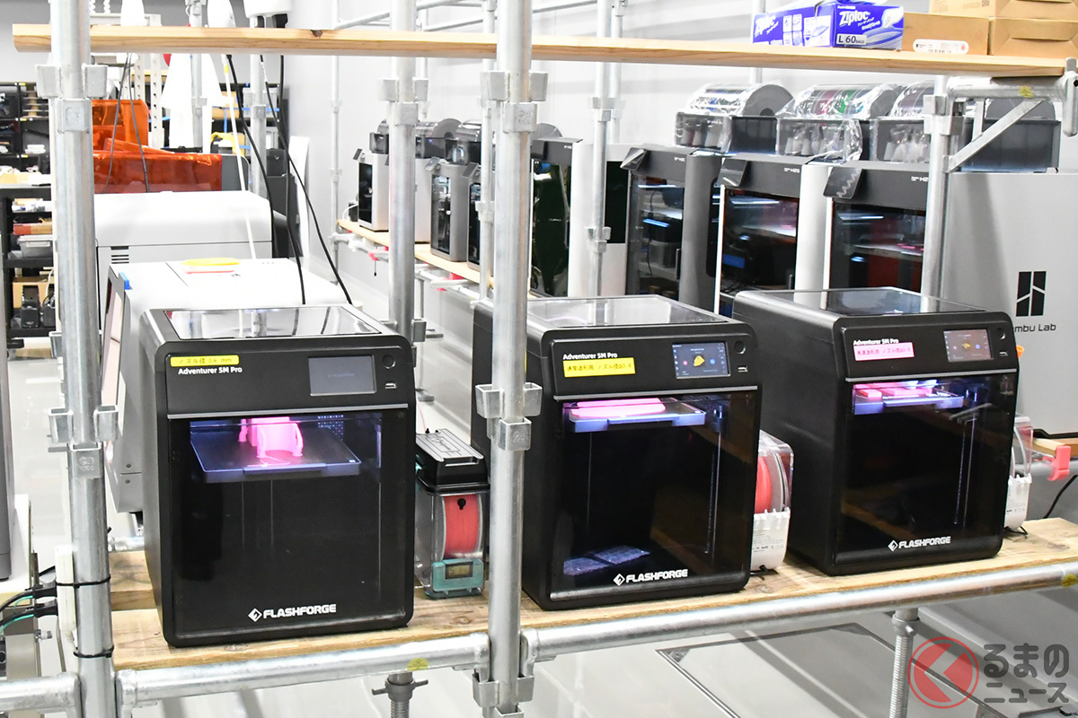 「Garage」には30台の3Dプリンターが導入されている