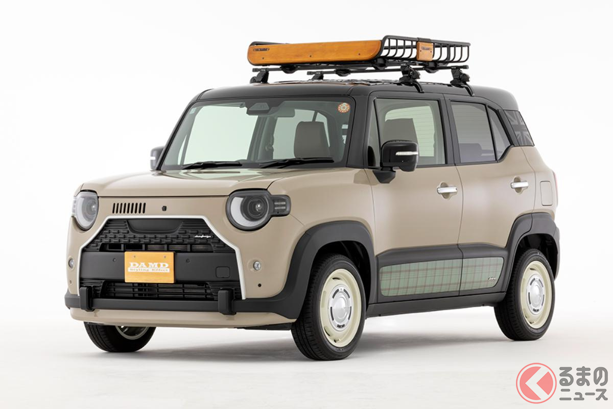 スズキ「クロスビー」用カスタムキット DAMD「X BEE BEMORE」発表