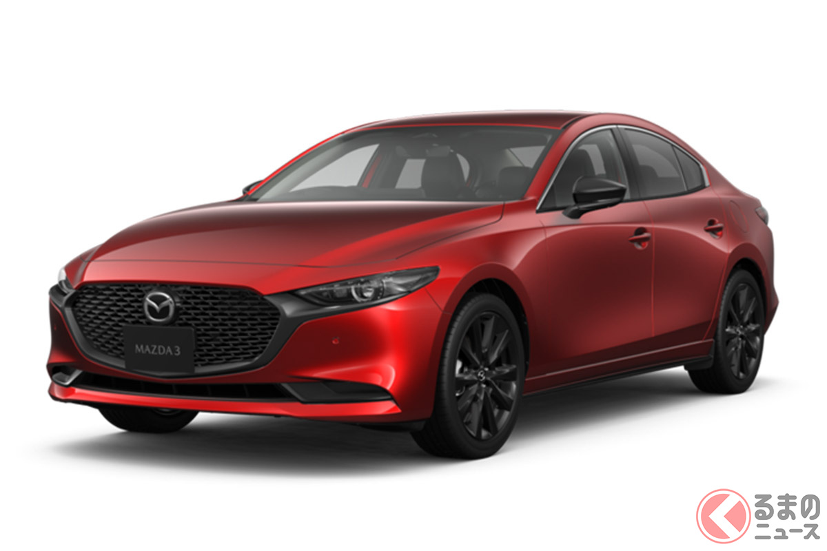 マツダ新型「マツダ3 セダン」発表
