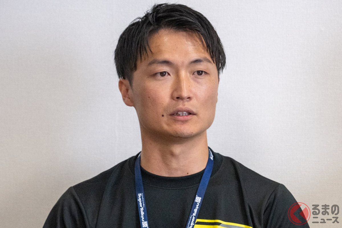 久富圭さん。GAZOO Racing Company　GR統括部ZR GR4（撮影：雪岡直樹）