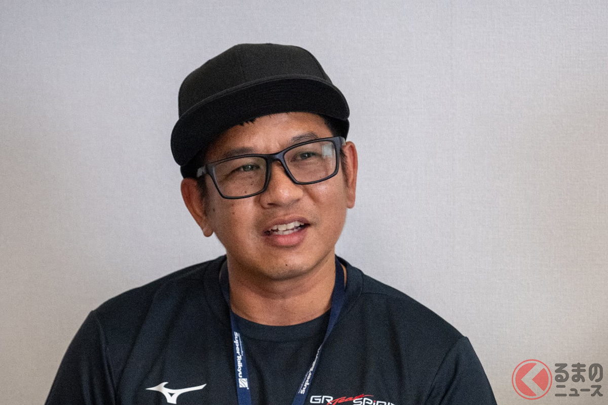 Meerith Ngamsutti(ミューさん)。GAZOO Racing Company GR統括部ZR GR4(撮影:雪岡直樹)