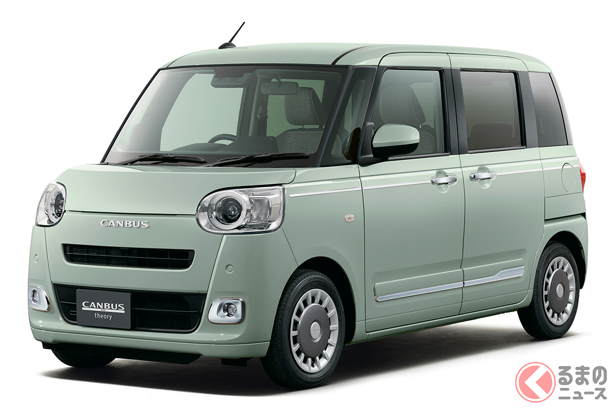 ダイハツ「ムーヴキャンバス」特別仕様車「セオリーG インテリアセレクション」