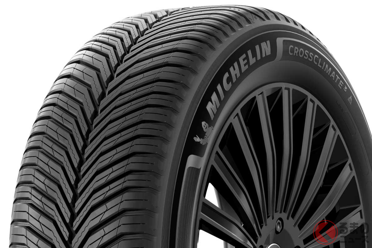 「MICHELIN CROSSCLIMATE 3」は16インチから22インチの計39サイズが追加され、2026年8月3日より順次発売される