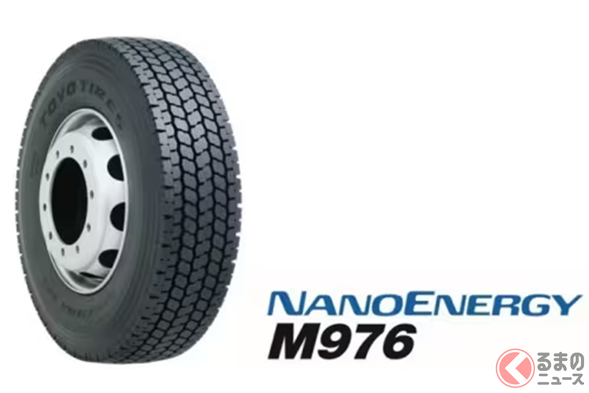 2026年9月に発売されるトラック・バス用スタッドレスタイヤ「NANOENERGY M976(ナノエナジー エムキューナナロク)」