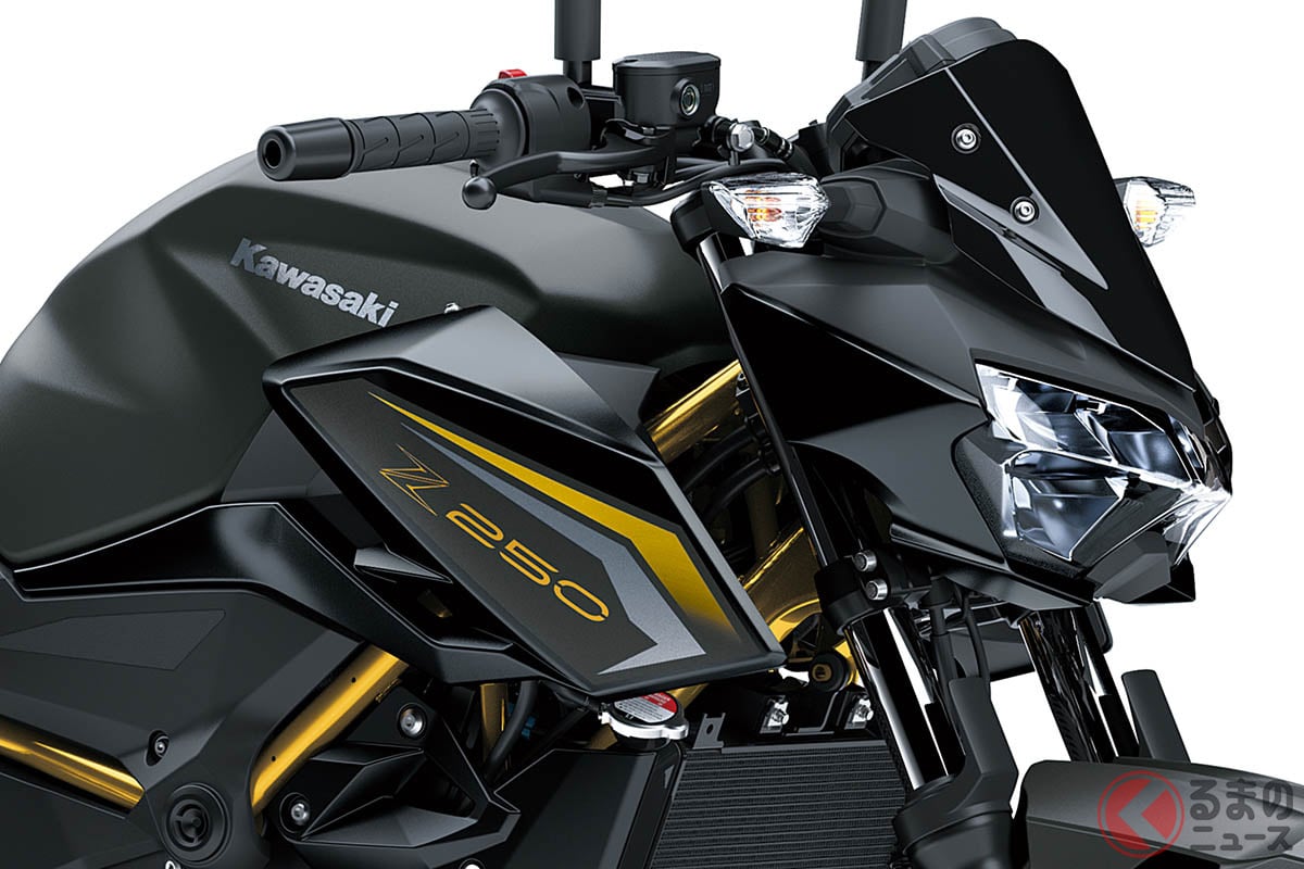 カワサキ「Z250」2027年モデル