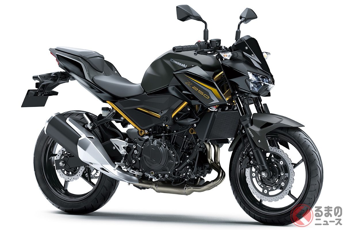 カワサキ「Z250」2027年モデル
