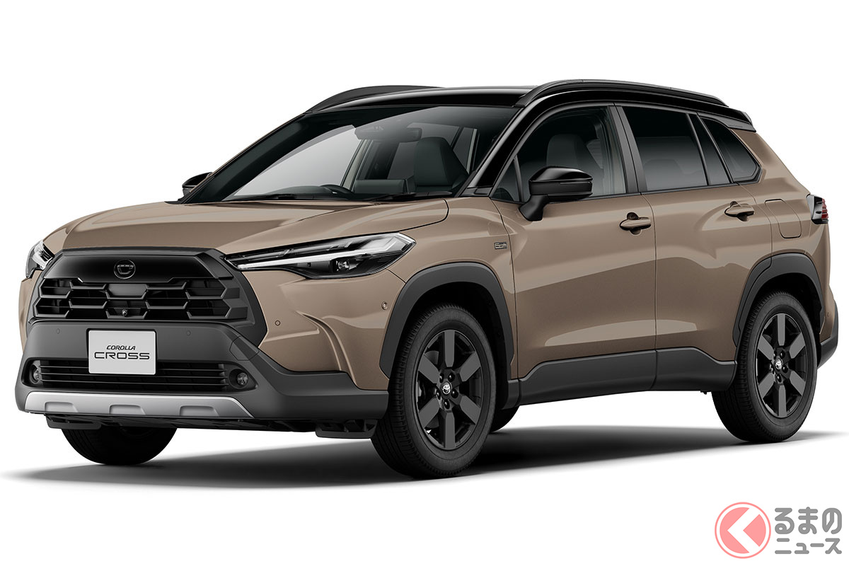 “4つの顔”を持つ「カローラクロス」！［画像は今回新たに設定された特別仕様車「Z“Adventure”」］