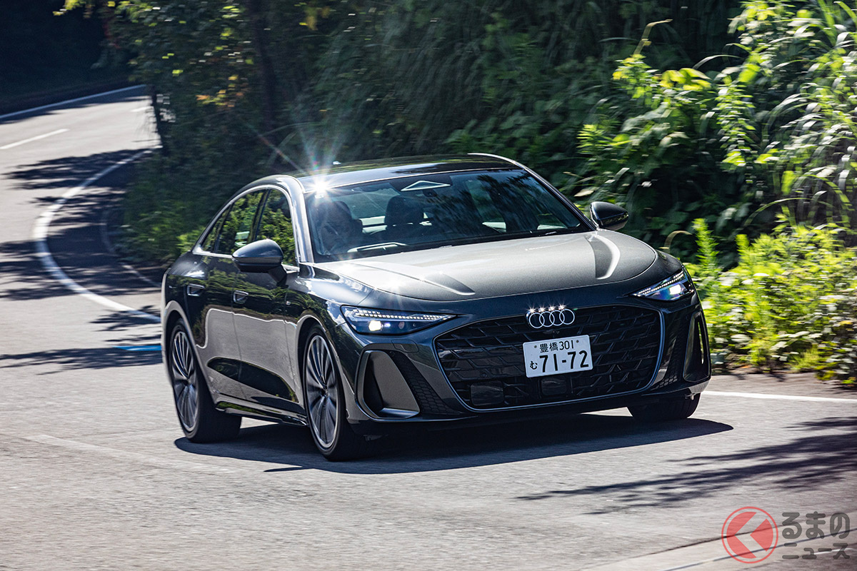 新型A6セダンは、アウディの四輪駆動システム「quattro」を採用。安定感のある走りを実現しています