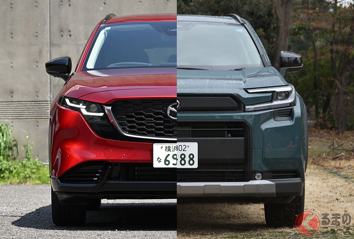 マツダ CX-5とトヨタ RAV4を比較!