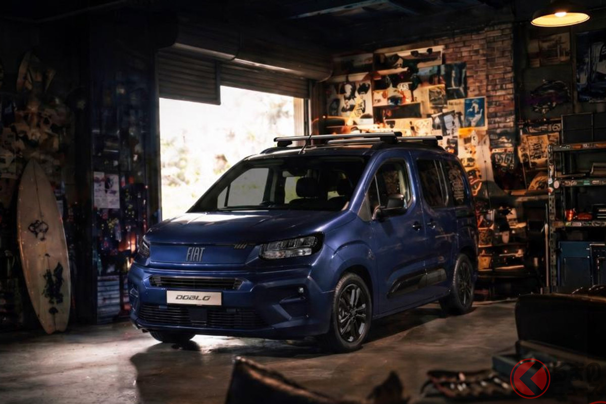 フィアット「ドブロ」の日本専用限定車「ドブロ Oceano Blu」