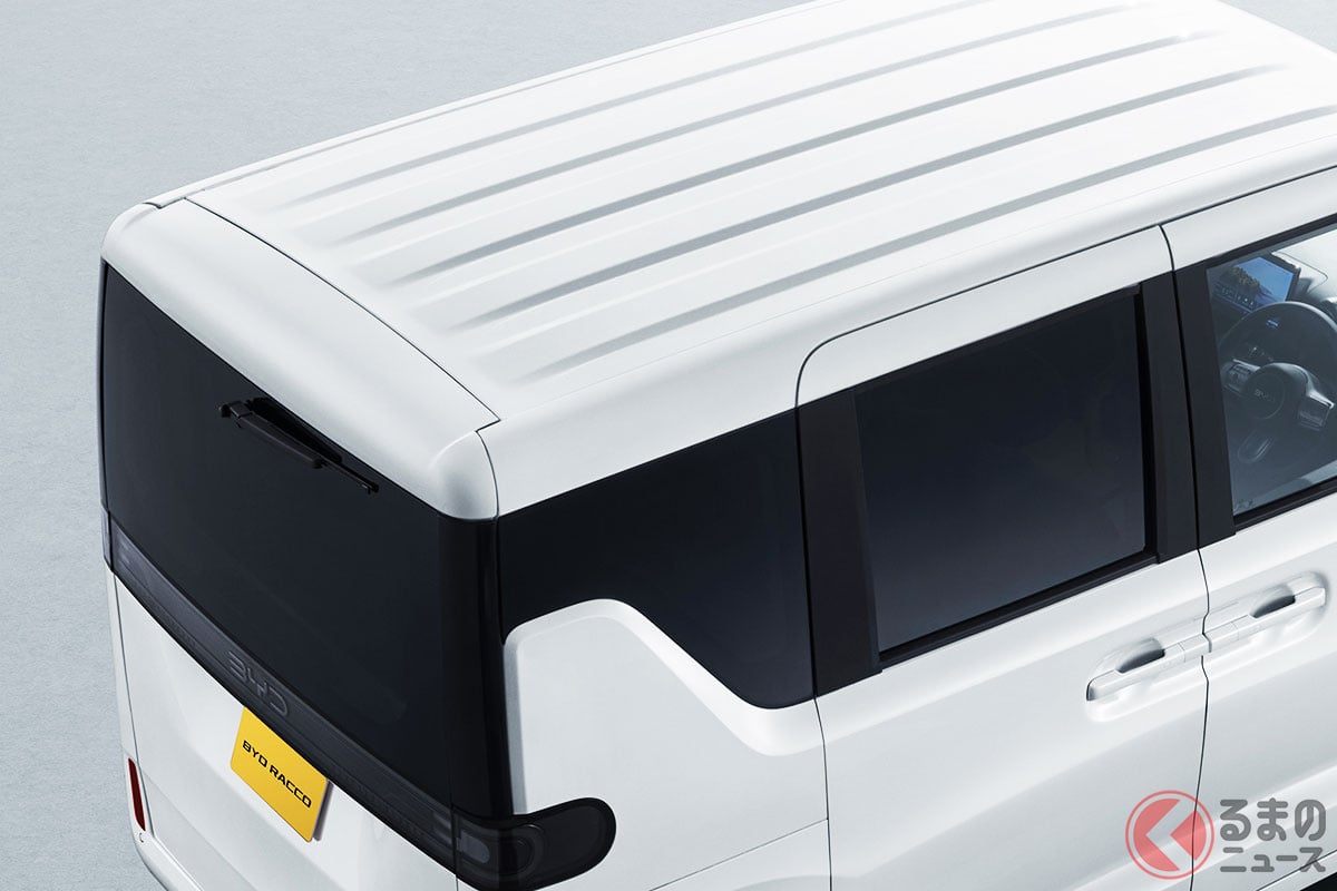 BYDの軽BEV「RACCO(ラッコ)」
