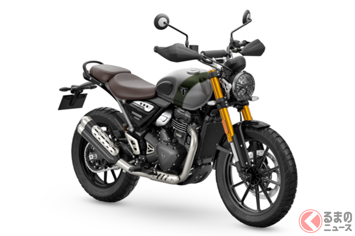 トライアンフ「スクランブラー400X」