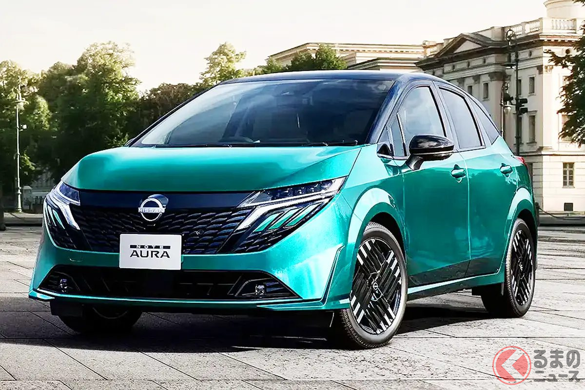 一部改良を施した日産「ノート オーラ」