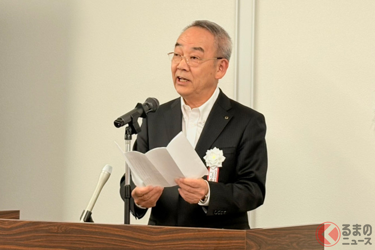 極東開発株式会社 代表取締役社長 布原達也氏はテクニカルセンターを「エンジニアたちの夢です」と掛ける想いの大きさを語ってくれた
