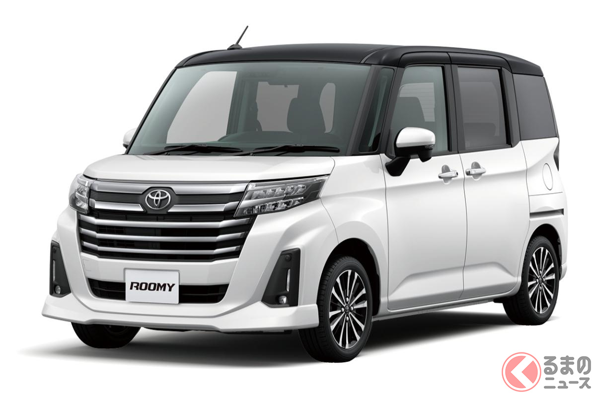 トヨタ「ルーミーカスタム」一部改良モデルを発表