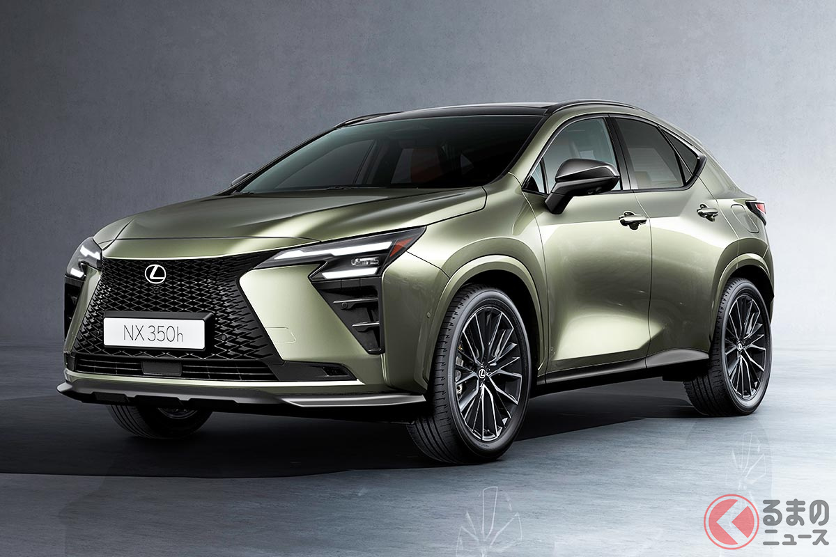 レクサス新型「NX」大幅改良モデル
