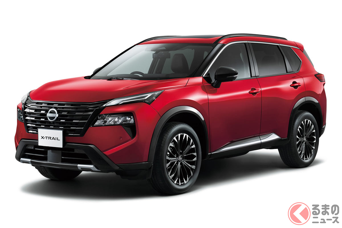 日産「エクストレイル」一部改良モデルを発表