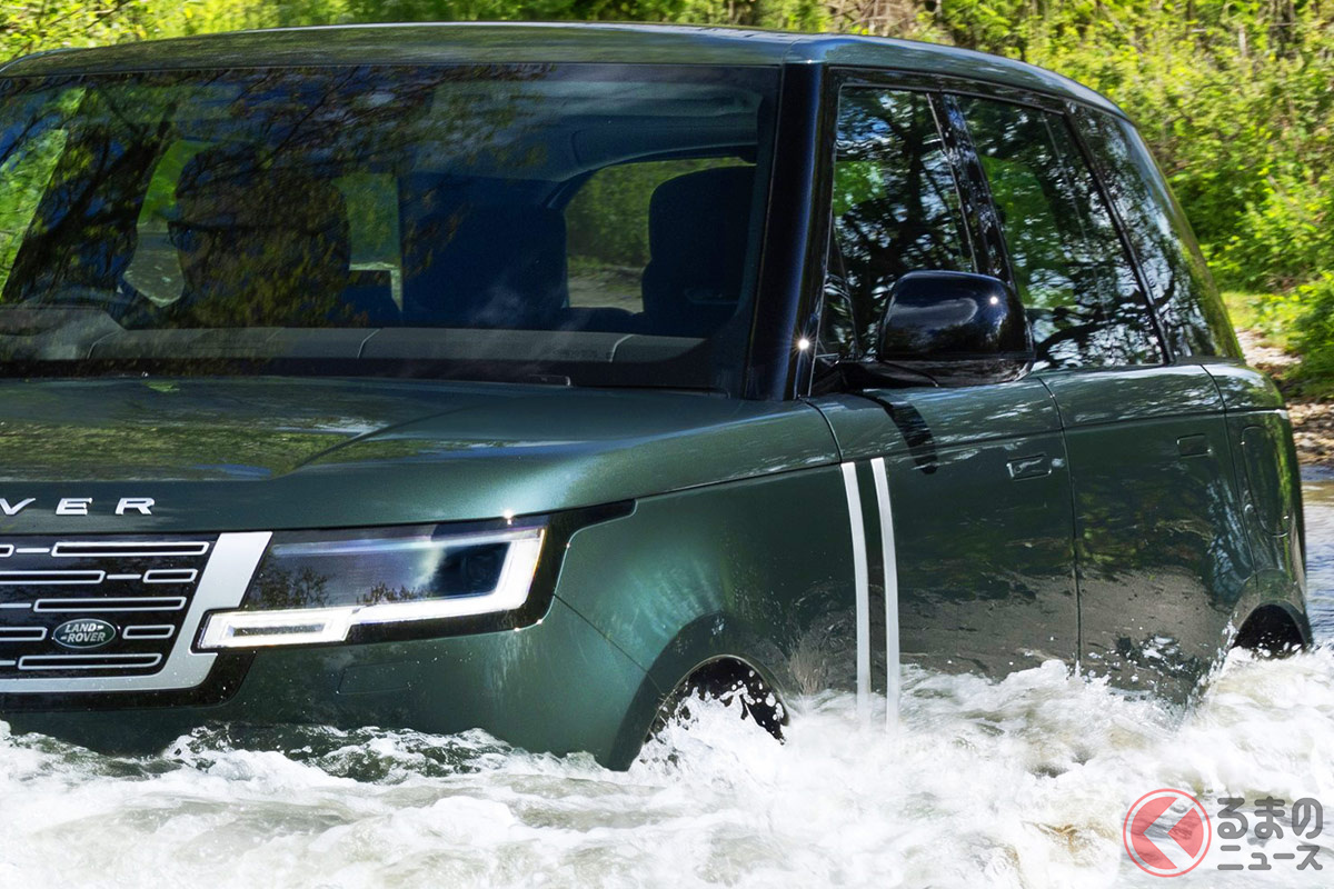 水深900mmの渡河性能を備えた新型高級SUV