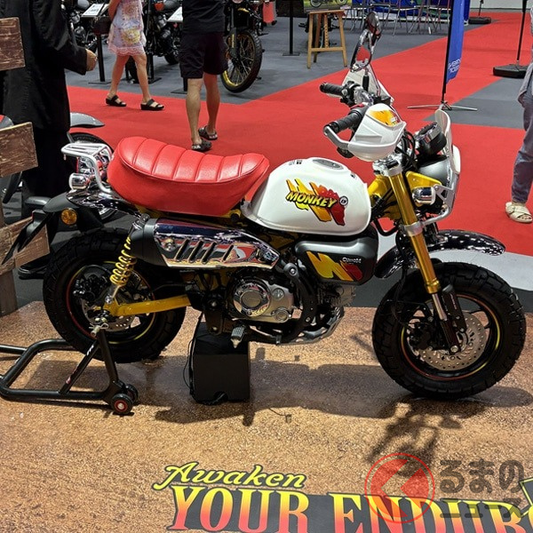 ホンダ「MONKEY EXカスタム タイCUB HOUSEモデル」