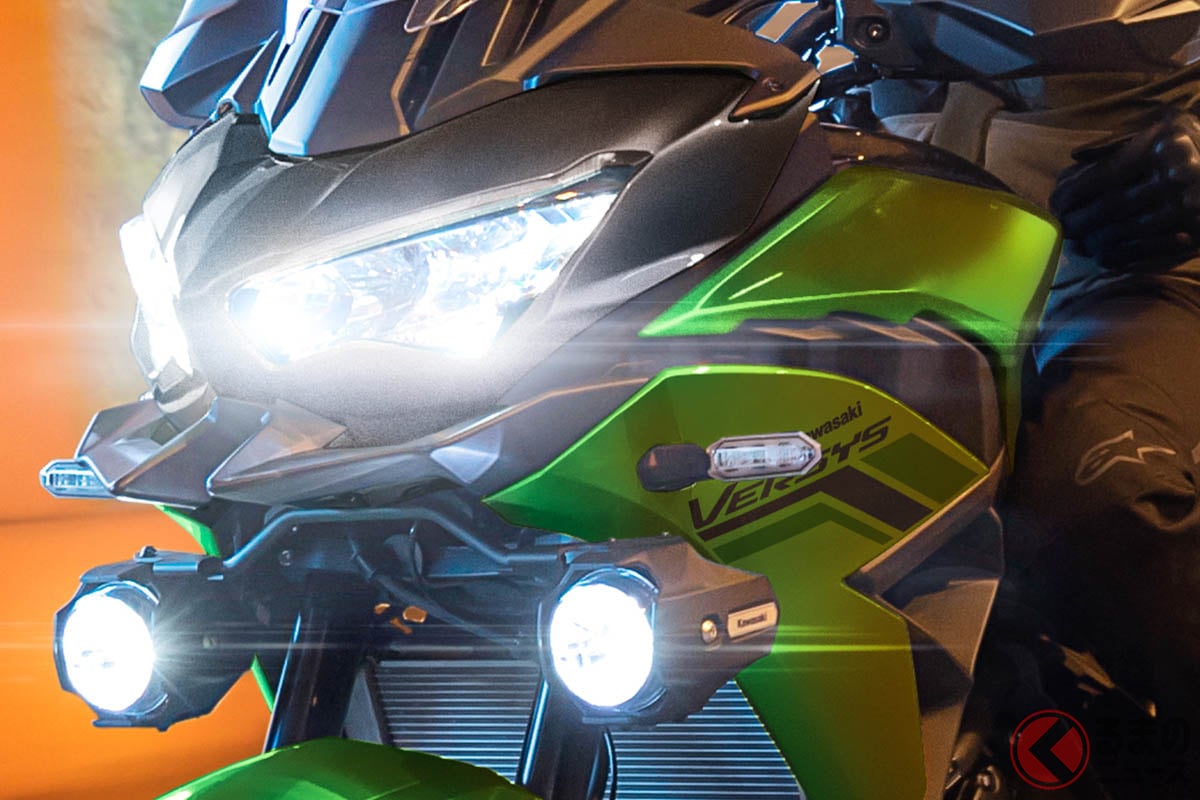 カワサキ「Versys 650(ヴェルシス650)」2027年モデル(オプション装着車)