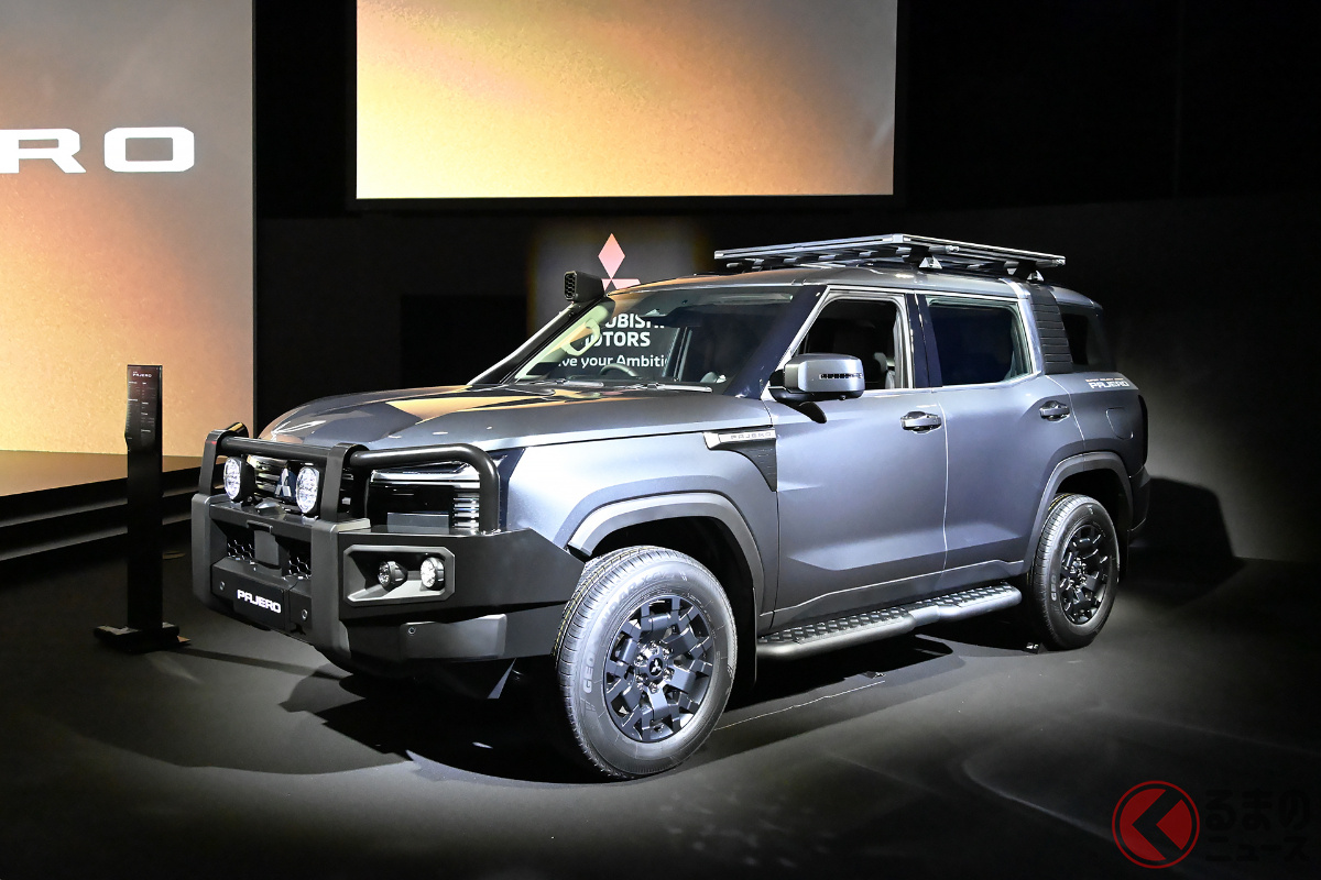 三菱 新型「パジェロ」（アクセサリー装着車・豪州仕様）