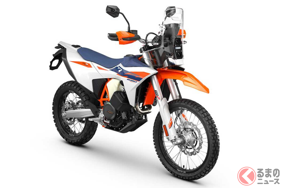 KTM新型ラリーアドベンチャーモデル「690 RALLY」(2027年モデル/欧州仕様)