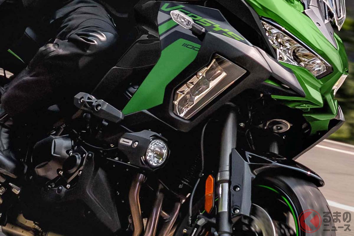 カワサキ「VERSYS 1100 SE(ヴェルシス 1100 SE)」2027年モデル(オプション装着車)