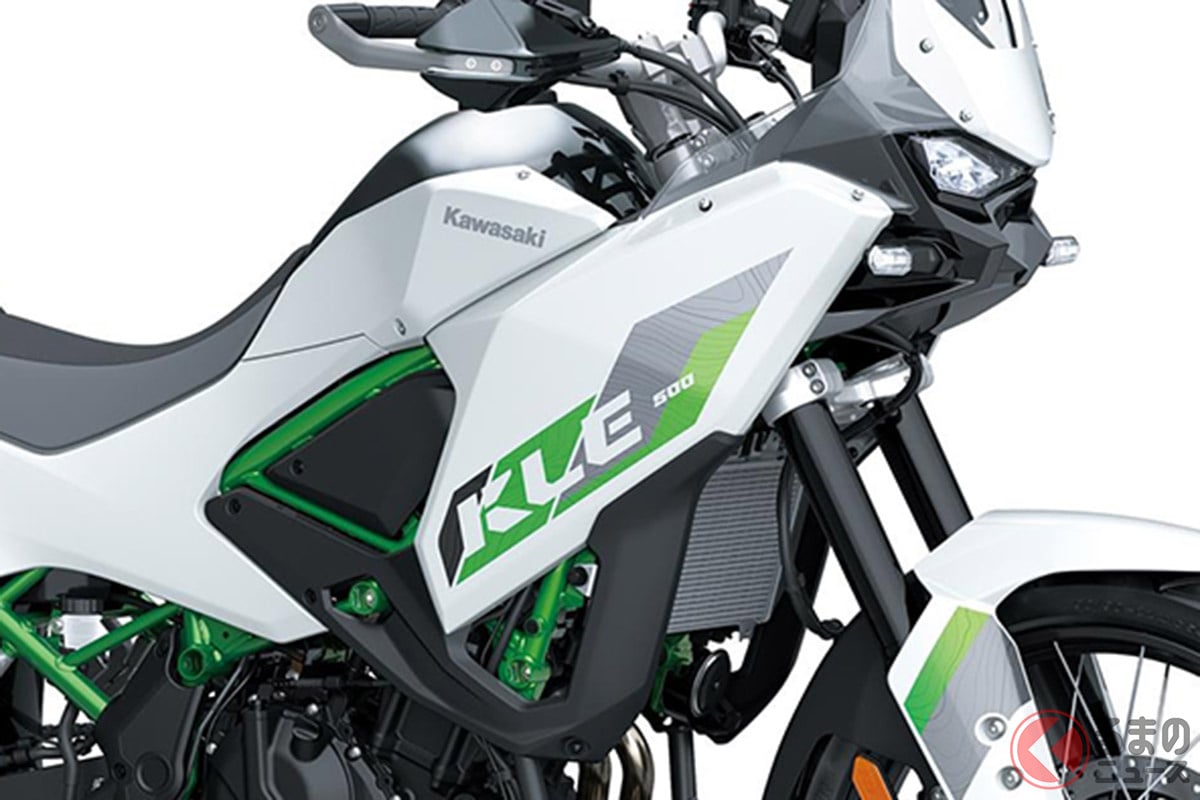 日本導入予定のカワサキ新型モデル「KLE500 SE Smartride」
