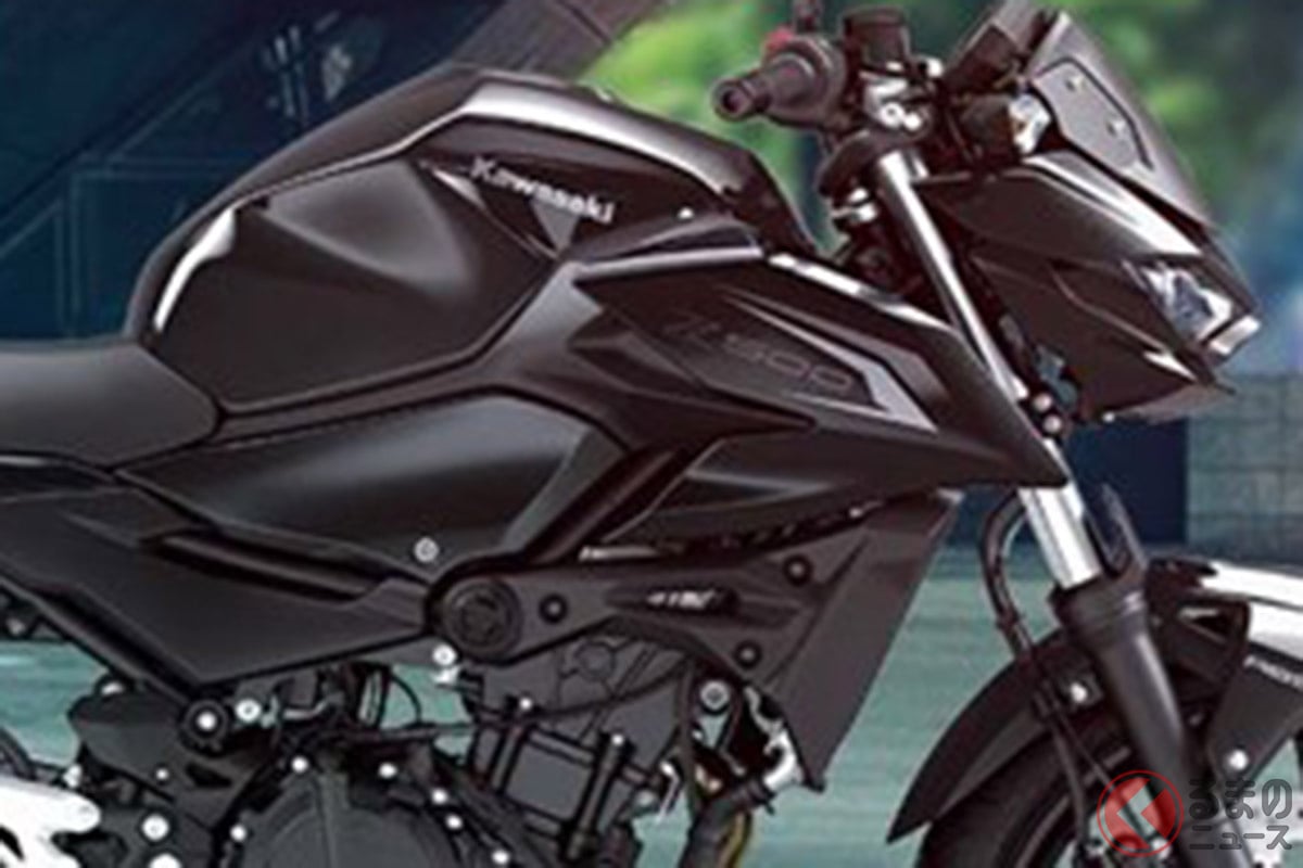 カワサキ「Z500」2027年モデル