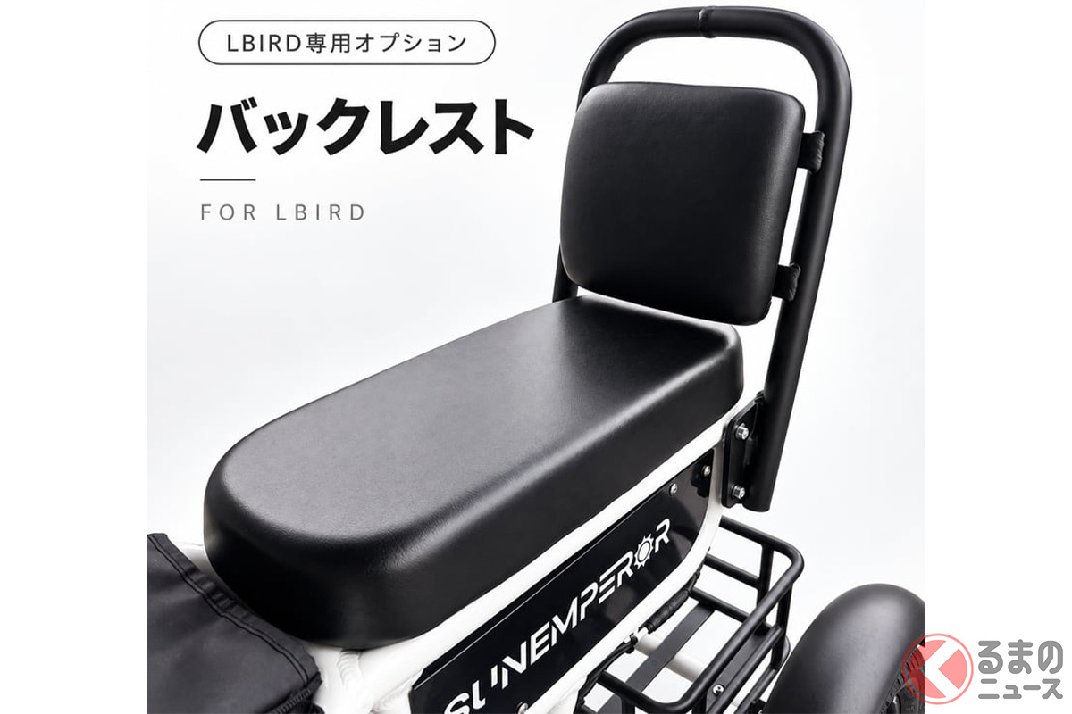 専用「バックレスト」価格は約1万円！