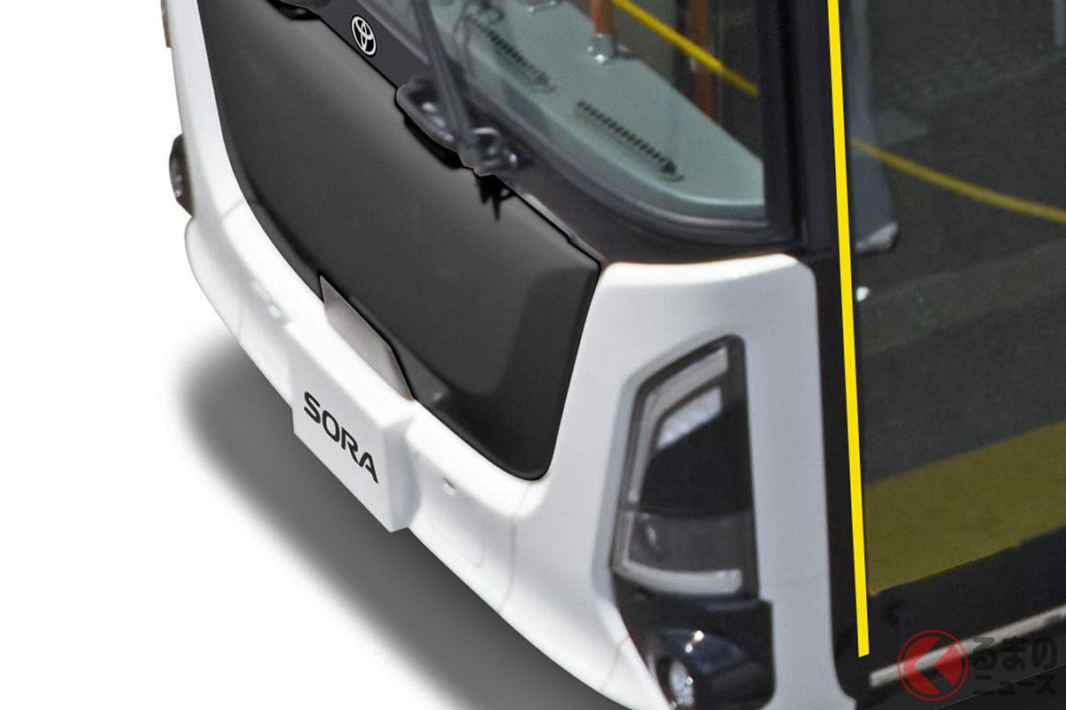 トヨタ 新型燃料電池路線バス「SORA」