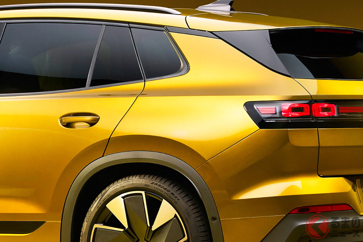 張りのあるボディ面とシャープなラインで存在感を高めた新型ミドルSUV