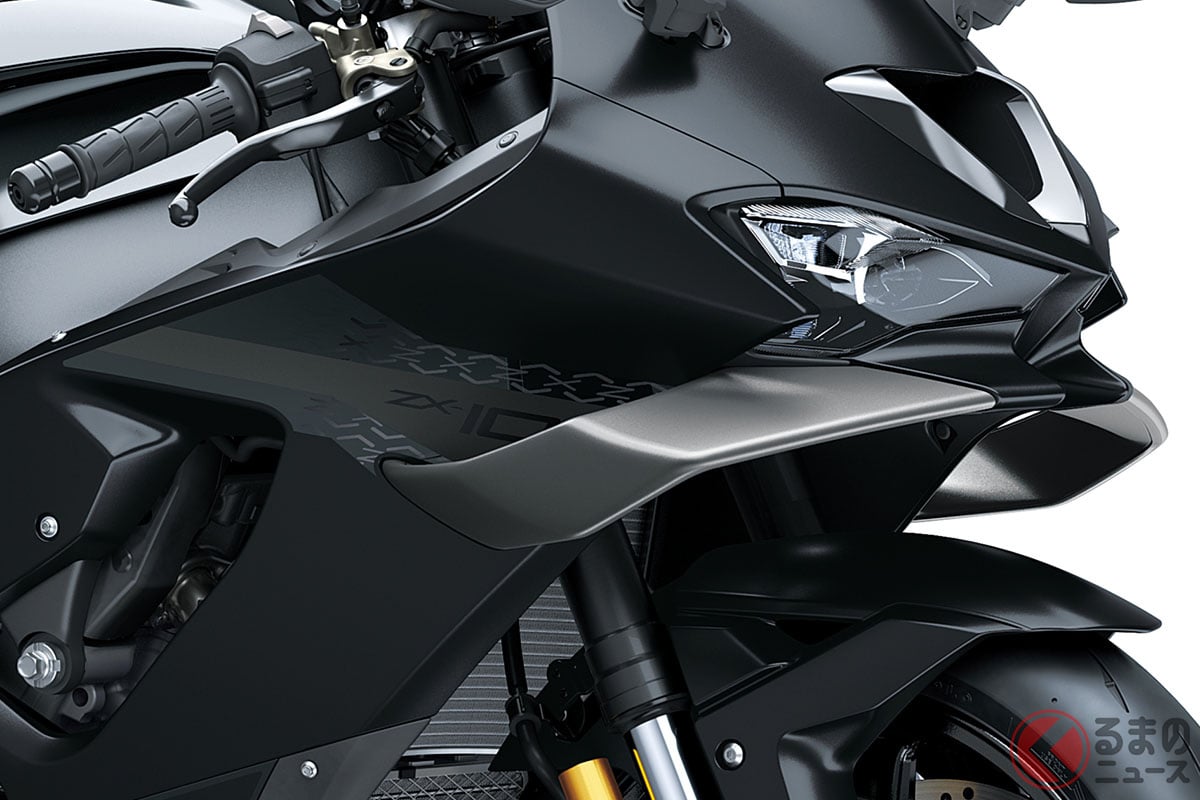 カワサキ「Ninja ZX-10R レース専用モデル」2027年モデル(写真はABS仕様)