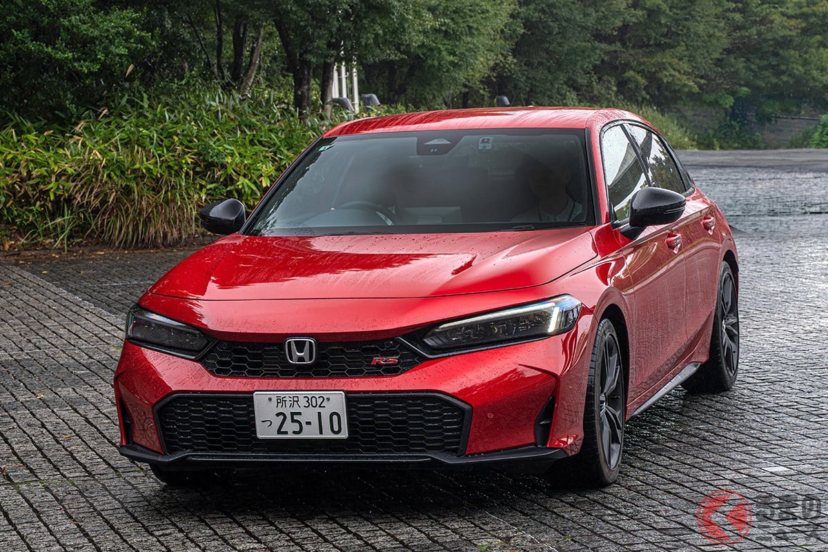 Honda Technology Academyで試乗したホンダ「シビック e:HEV RS」