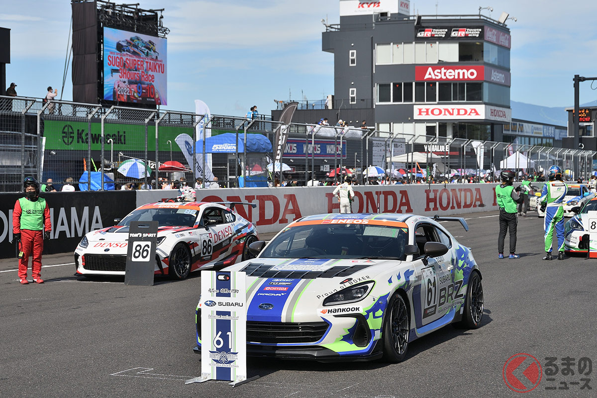 「己との闘い」とはいえ、影のライバルはST-4クラスに参戦する86号車(トムススピリット)だったという