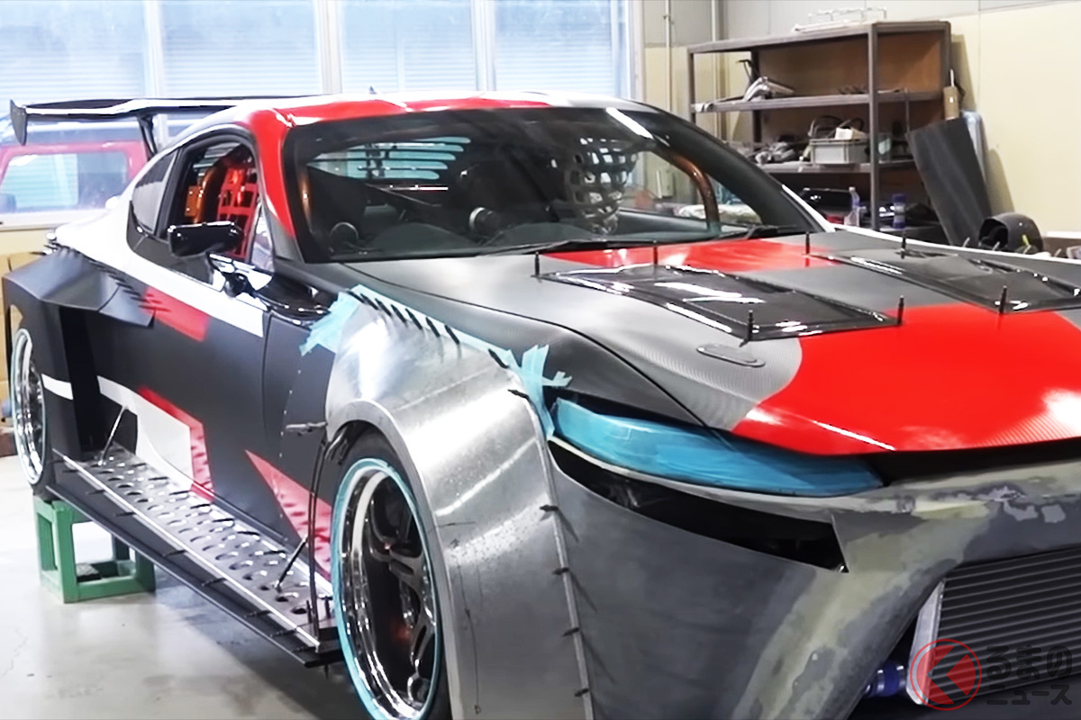 本家「GR GT3 Concept」並みの存在感? 学生が手掛ける「TOYOTA86 GT STANCE」(画像:NATSチャンネルbyROADSHOW)