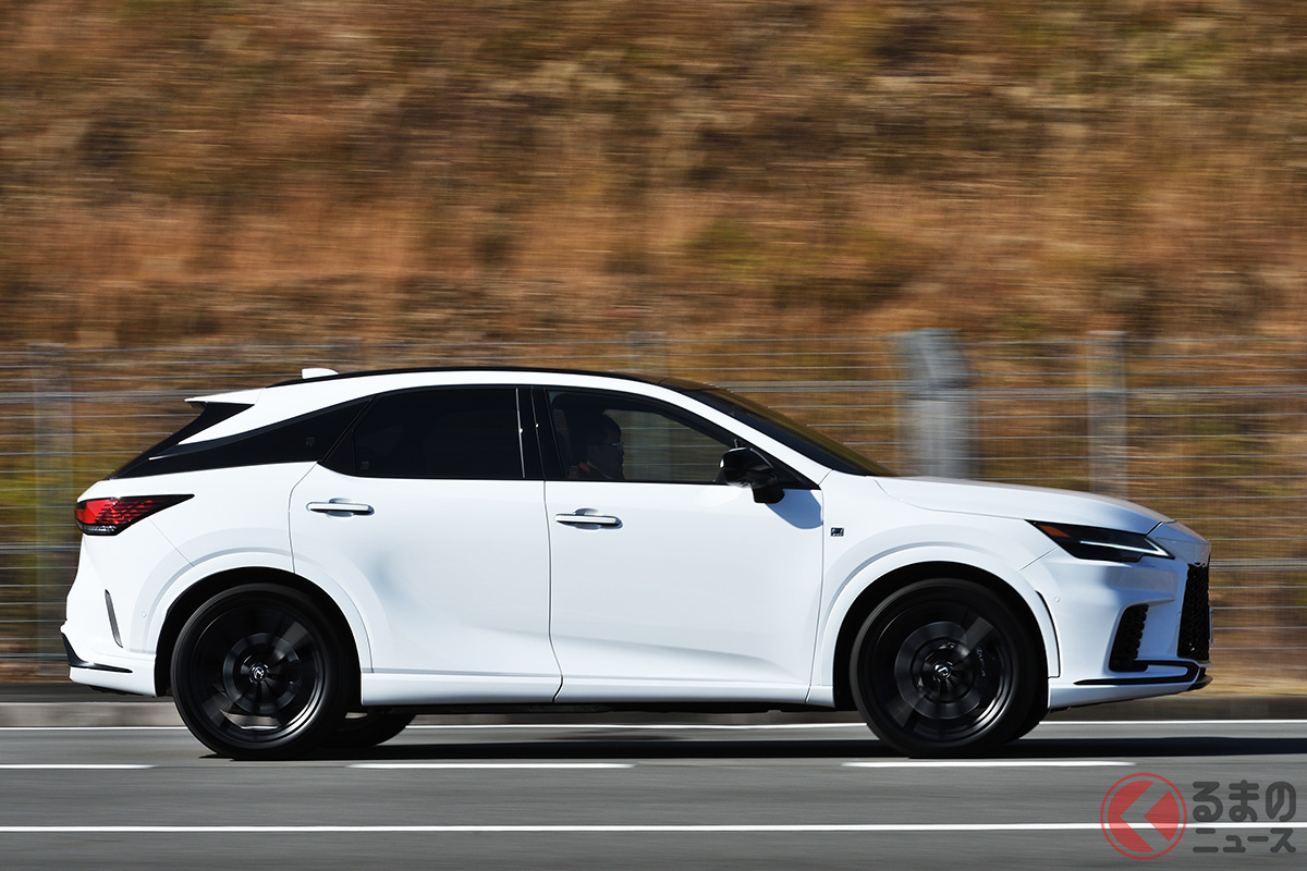 新型RXに新設定された高性能な最上級グレード「RX500h Fスポーツ パフォーマンス」