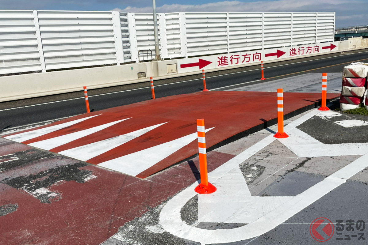 いまやジャンプ大会スポットに…本来の目的と異なるカタチで話題となった辰巳PAの減速帯(通称:辰巳ジャンプ台)