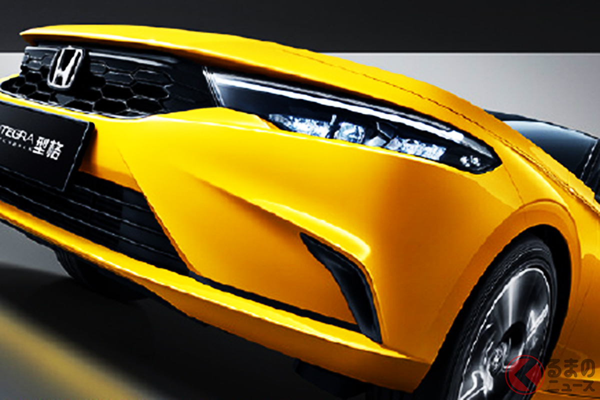 6速MT搭載! 新型「インテグラハッチバック」(画像:広汽ホンダ)