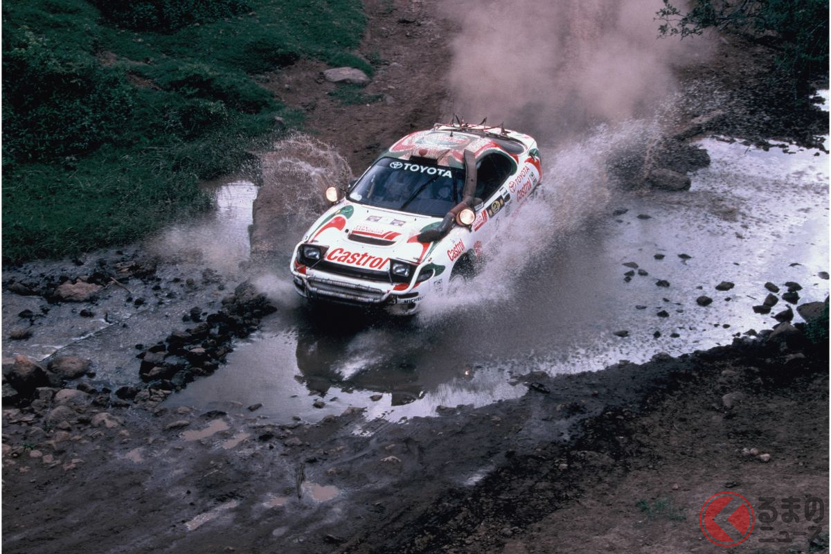 1995年のサファリラリーの様子(画像提供:テイン)
