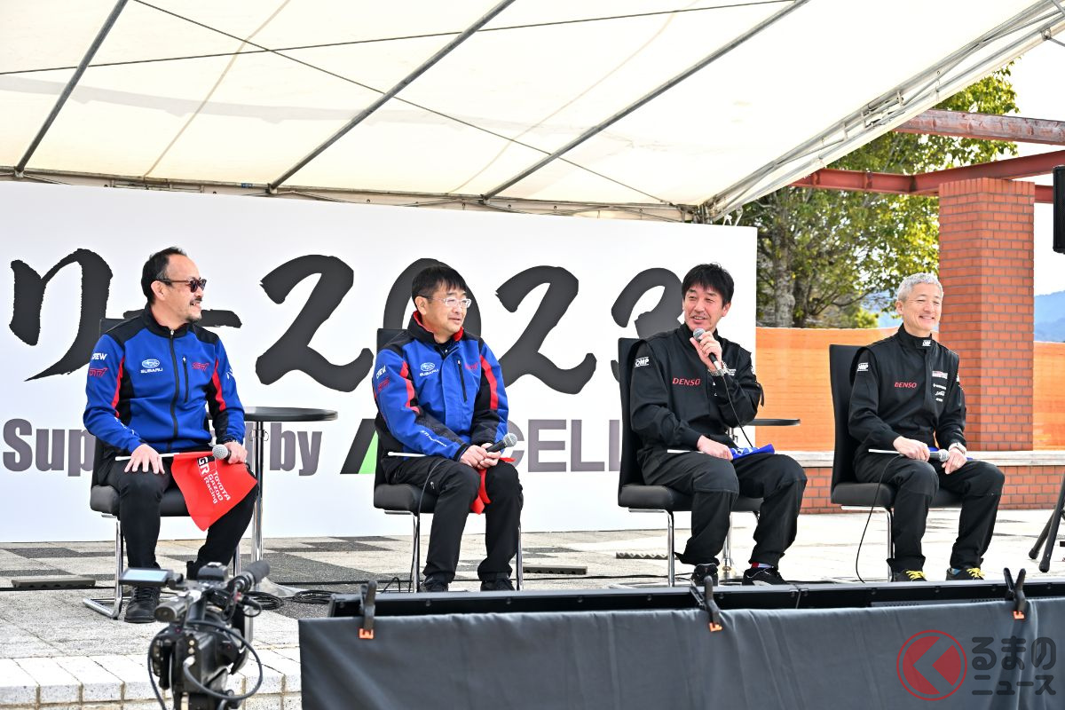TOYOTA GAZOO RacingとSUBARU/STIの開発担当者がクロストークを展開しラリーを熱く語った!