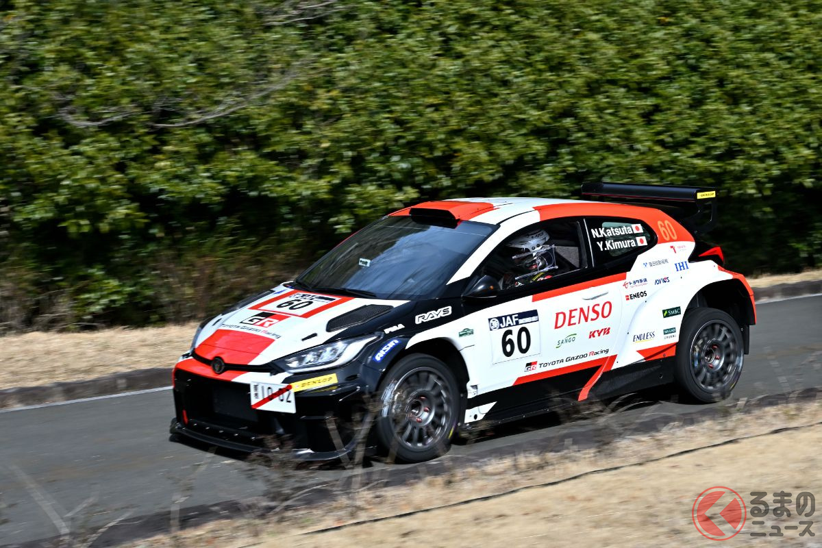 世界で初めて実践投入された「GR YARIS Rally2」