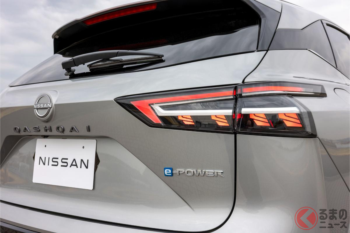 キャシュカイに第3世代e-POWERを搭載したテスト車両