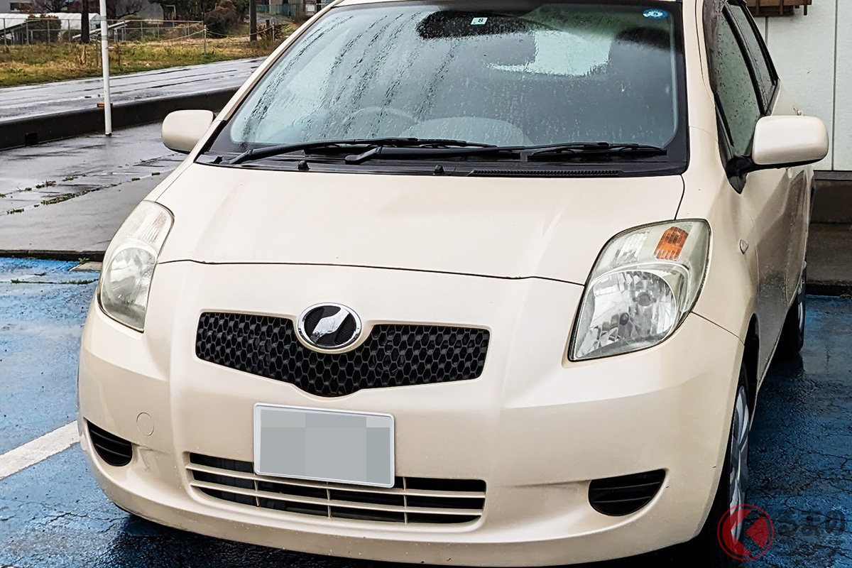 「18年目のクルマ」買取業者で処分にしたらどうなった?(画像は実際に処分されたクルマ/筆者提供)