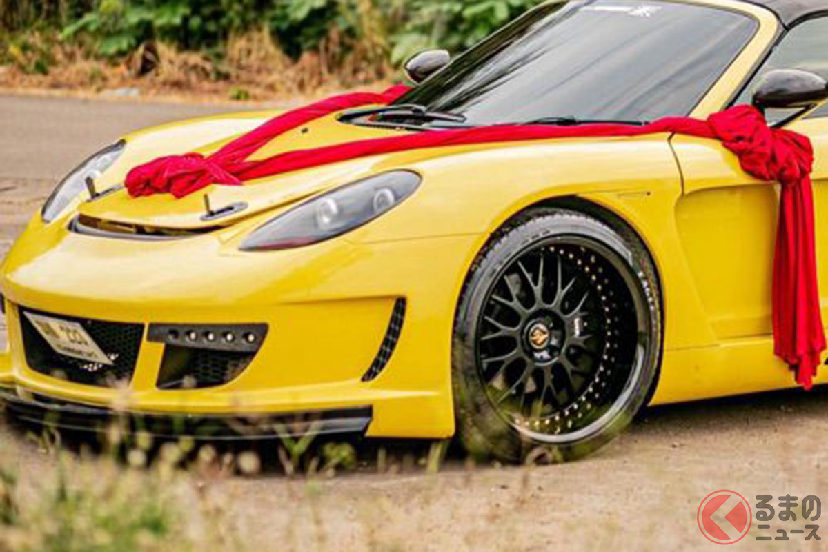 これが「MR-S」ってマジ!? 激レア「カレラGT」に変身したマシンがヤバイ!(Photo:Kaidee AUTO)