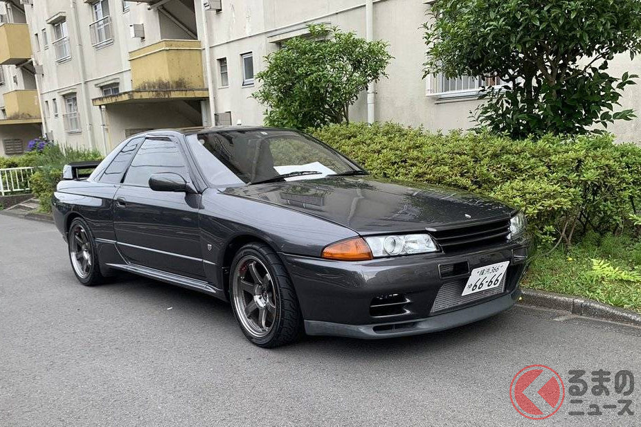 盗難被害にあった個体と思われしきモデルだがナンバープレートは付け替えられた?(画像提供:スカイラインGT-R NISMOのオーナー)