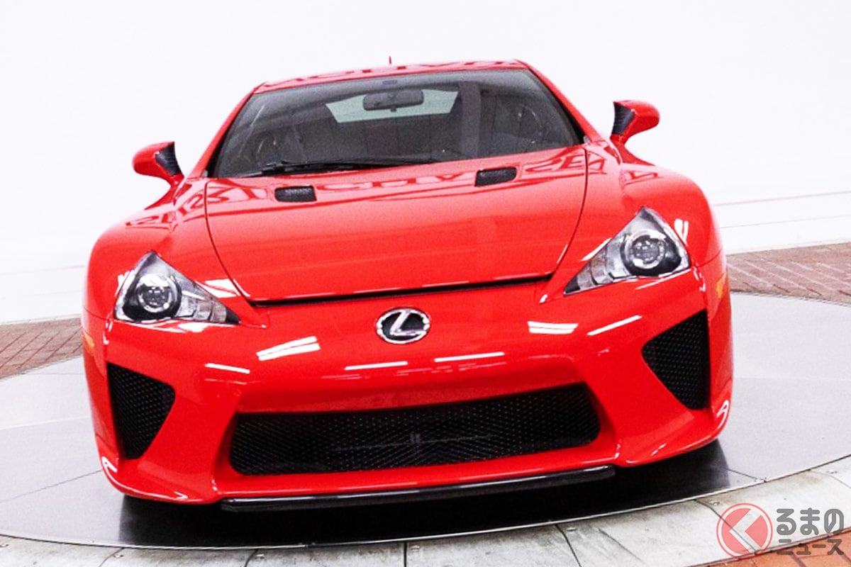 ついに1億円を超えたレクサス「LFA」の市場価値！ 赤ボディが眩しい！ 極上仕様を発見！（Photo：Motorsport Network. ）