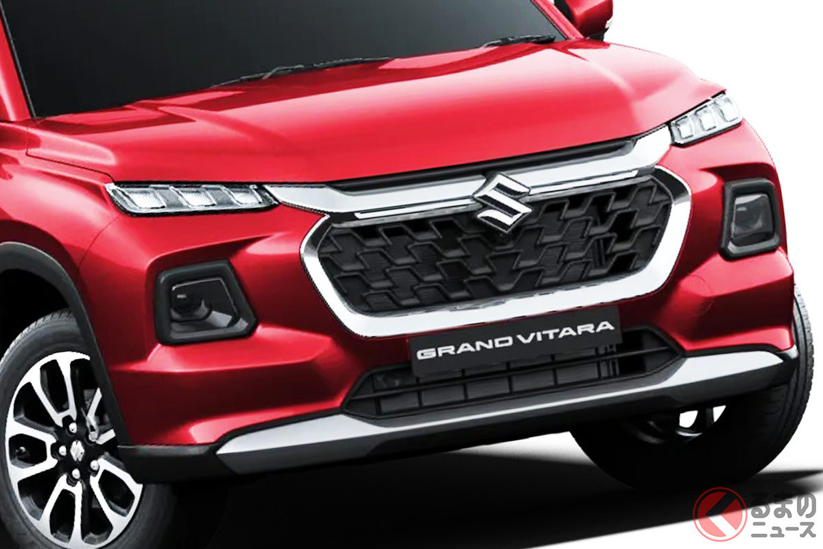 トヨタとのコラボで誕生したスズキ新型SUV「グランド ビターラ」をインドで発表!