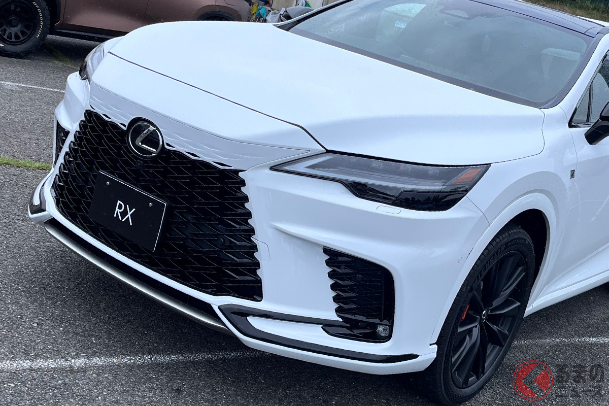 ヒッソリお披露目!?「Lexus RX500h F SPORT Performance 」がめちゃくちゃカッコ良すぎる!
