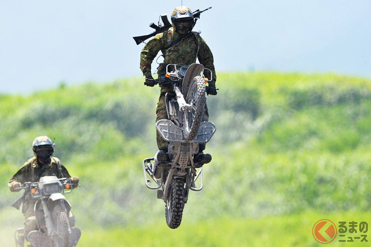 米軍からは「神出鬼没の忍者」と恐れられる存在? 陸上自衛隊の「偵察オートバイ」とはどんなものなのか?(画像:陸上自衛隊)
